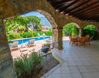 Fethiye Ölüdeniz'de Merkezi Konumda, Özel Havuzlu, Şık Villa - 5
