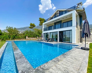 Fethiye Ölüdeniz'de Geniş Ailelere Uygun, Özel Havuzlu, Şık Villa - 1