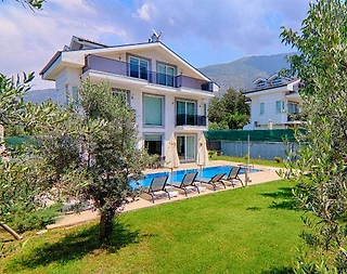 Fethiye Ölüdeniz'de Geniş Bahçeli, Özel Havuzlu, Lüks Villa - 3