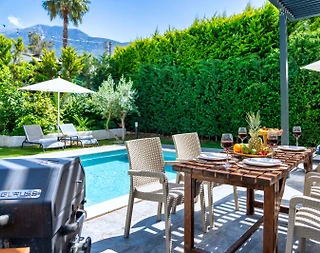 Fethiye Ölüdeniz'de Huzurlu Doğada, Özel Havuzlu, 4 Kişilik Villa - 5