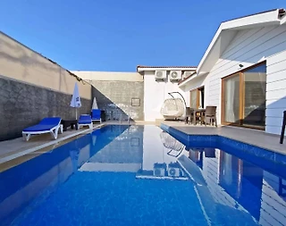 Fethiye Ölüdeniz'de Huzurlu Doğada, Özel Havuzlu, Jakuzili Villa - 1