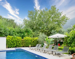 Fethiye Ölüdeniz'de Huzurlu Doğada, Özel Havuzlu, Lüks Villa - 5