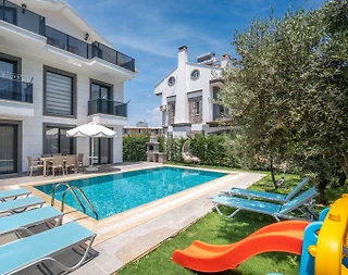 Fethiye Ölüdeniz'de Kalabalık Ailelere Uygun, Özel Havuzlu, 4+1 Villa - 3