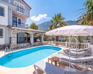 Fethiye Ölüdeniz'de Kalabalık Ailelere Uygun, Özel Havuzlu, 4+1 Villa - 3