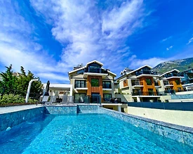 Fethiye Ölüdeniz'de Kalabalık Ailelere Uygun, Özel Havuzlu, 5+1 Villa - 2