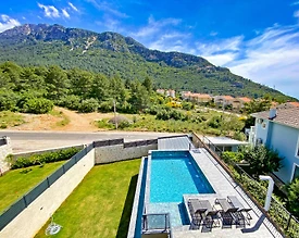 Fethiye Ölüdeniz'de Kalabalık Ailelere Uygun, Özel Havuzlu, 5+1 Villa - 3