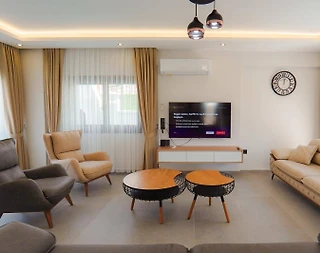 Fethiye Ölüdeniz'de Kalabalık Ailelere Uygun, Özel Havuzlu, 6 Kişilik Villa - 4