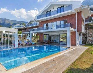 Fethiye Ölüdeniz'de Kalabalık Ailelere Uygun, Özel Havuzlu, Lüks Villa - 1