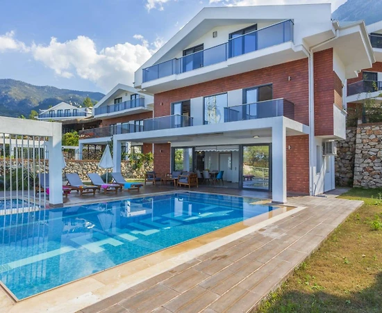 Fethiye Ölüdeniz'de Kalabalık Ailelere Uygun, Özel Havuzlu, Lüks Villa - 1