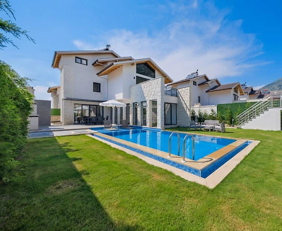Fethiye Ölüdeniz'de Kalabalık Ailelere Uygun, Özel Havuzlu, Lüks Villa - 1
