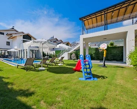 Fethiye Ölüdeniz'de Kalabalık Ailelere Uygun, Özel Havuzlu, Lüks Villa - 2