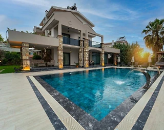 Fethiye Ölüdeniz'de Kalabalık Ailelere Uygun, Özel Havuzlu, Lüks Villa - 1