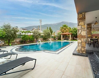 Fethiye Ölüdeniz'de Kalabalık Ailelere Uygun, Özel Havuzlu, Lüks Villa - 2