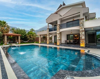 Fethiye Ölüdeniz'de Kalabalık Ailelere Uygun, Özel Havuzlu, Lüks Villa - 3