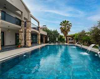 Fethiye Ölüdeniz'de Kalabalık Ailelere Uygun, Özel Havuzlu, Lüks Villa - 4