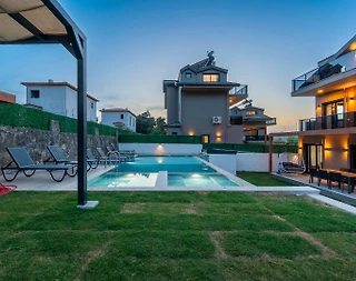 Fethiye Ölüdeniz'de Kalabalık Ailelere Uygun, Özel Havuzlu, Lüks Villa - 5