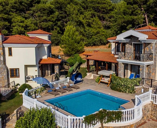 Fethiye Ölüdeniz'de Kalabalık Ailelere Uygun, Özel Havuzlu, Lüks Villa - 1