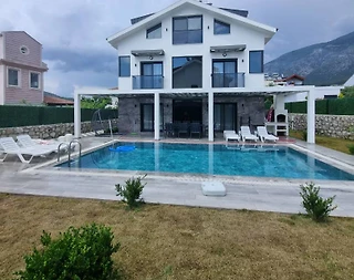 Fethiye Ölüdeniz'de Kalabalık Ailelere Uygun, Özel Havuzlu, Lüks Villa - 3