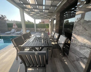 Fethiye Ölüdeniz'de Kalabalık Ailelere Uygun, Özel Havuzlu, Lüks Villa - 5