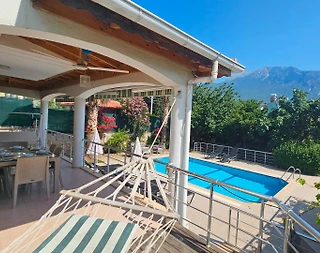 Fethiye Ölüdeniz'de Kalabalık Ailelere Uygun, Özel Havuzlu, Lüks Villa - 4