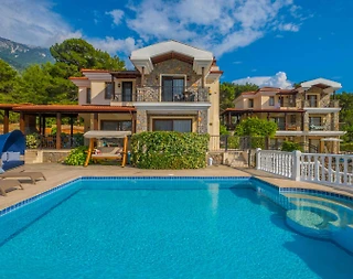 Fethiye Ölüdeniz'de Kalabalık Ailelere Uygun, Özel Havuzlu, Lüks Villa - 1