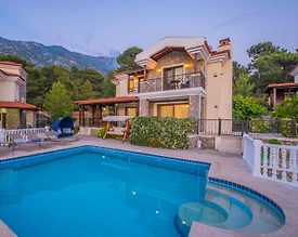 Fethiye Ölüdeniz'de Kalabalık Ailelere Uygun, Özel Havuzlu, Lüks Villa - 2