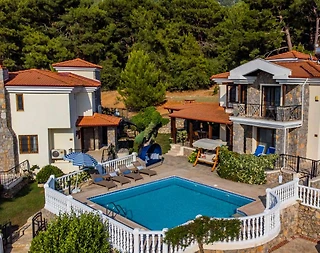 Fethiye Ölüdeniz'de Kalabalık Ailelere Uygun, Özel Havuzlu, Lüks Villa - 3