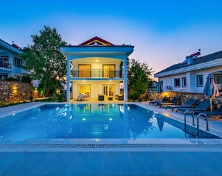 Fethiye Ölüdeniz'de Kalabalık Ailelere Uygun, Özel Havuzlu, Lüks Villa - 1