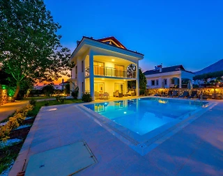 Fethiye Ölüdeniz'de Kalabalık Ailelere Uygun, Özel Havuzlu, Lüks Villa - 2
