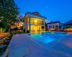 Fethiye Ölüdeniz'de Kalabalık Ailelere Uygun, Özel Havuzlu, Lüks Villa - 2