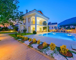 Fethiye Ölüdeniz'de Kalabalık Ailelere Uygun, Özel Havuzlu, Lüks Villa - 3