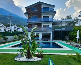Fethiye Ölüdeniz'de Kalabalık Ailelere Uygun, Özel Havuzlu, Lüks Villa - 3
