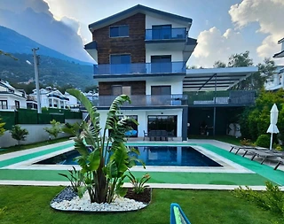 Fethiye Ölüdeniz'de Kalabalık Ailelere Uygun, Özel Havuzlu, Lüks Villa - 3