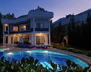 Fethiye Ölüdeniz'de Kalabalık Ailelere Uygun, Özel Havuzlu, Lüks Villa - 3