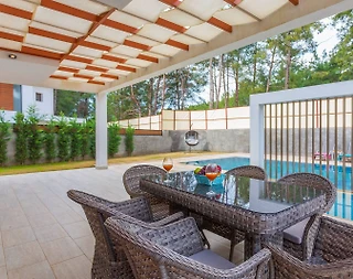 Fethiye Ölüdeniz'de Büyük Ailelere Uygun, Özel Havuzlu, Nezih Villa - 4