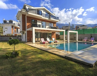 Fethiye Ölüdeniz'de Kalabalık Ailelere Uygun, Özel Havuzlu, Kiralık Villa - 1