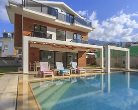 Fethiye Ölüdeniz'de Kalabalık Ailelere Uygun, Özel Havuzlu, Kiralık Villa - 2