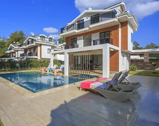 Fethiye Ölüdeniz'de Kalabalık Ailelere Uygun, Özel Havuzlu, Kiralık Villa - 4