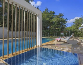 Fethiye Ölüdeniz'de Kalabalık Ailelere Uygun, Özel Havuzlu, Kiralık Villa - 5