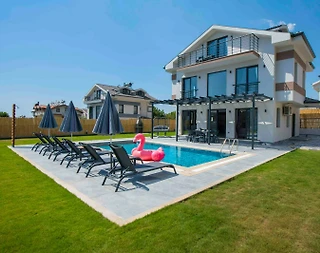Fethiye Ölüdeniz'de Huzur Dolu Doğada, Özel Havuzlu, Lüks Villa - 2