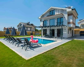 Fethiye Ölüdeniz'de Huzur Dolu Doğada, Özel Havuzlu, Lüks Villa - 2