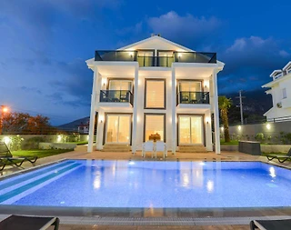 Fethiye Ölüdeniz'de Merkeze Yakın, Özel Havuzlu, 8 Kişilik Villa - 2