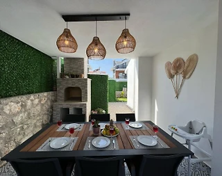 Fethiye Ölüdeniz'de Merkezi Konumda, Isıtmalı Havuzlu, Kiralık Villa - 4