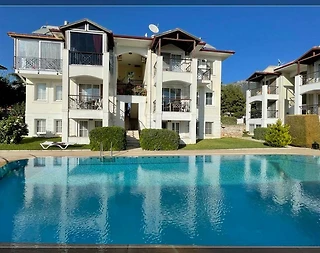 Fethiye Ölüdeniz'de Merkezi Konumda, Ortak Havuzlu, 2+1 Apart - 2