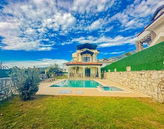 Fethiye Ölüdeniz'de Merkezi Konumda, Özel Havuzlu, 3+1 Villa - 5