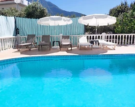 Fethiye Ölüdeniz'de Merkezi Konumda, Özel Havuzlu, 4+1 Villa - 3