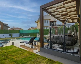 Fethiye Ölüdeniz'de Merkezi Konumda, Özel Havuzlu, 8 Kişilik Villa - 3