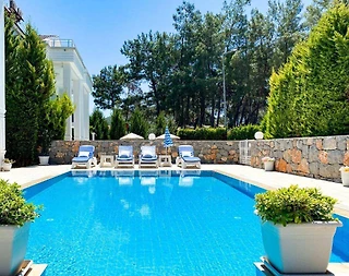 Fethiye Ölüdeniz'de Merkezi Konumda, Özel Havuzlu, Bahçeli Villa - 2