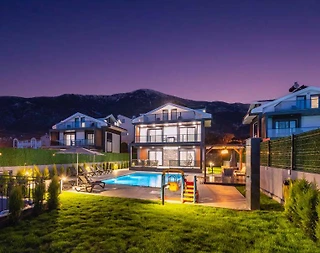 Fethiye Ölüdeniz'de Lüks Tasarımlı, Özel Havuzlu, Kiralık Villa - 2