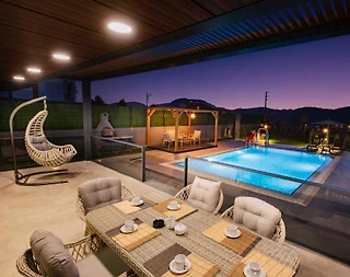 Fethiye Ölüdeniz'de Lüks Tasarımlı, Özel Havuzlu, Kiralık Villa - 4